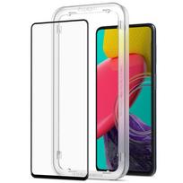 spigen stiklo - TEMPERED GLASS Spigen ALM GLASS FC GALAXY M53 5G BLACK - 11 nuotrauka