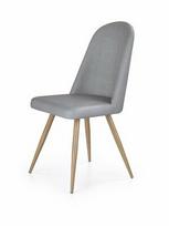 Valgomojo kėdė Halmar K214 Grey/Honey Oak