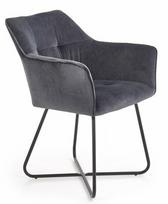 Halmar Chair K377 Grey