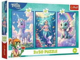 Trefl Together In A Colourful World 34879, 3 x 50 det.