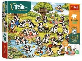 Trefl World of Cows 16584, 100 det.