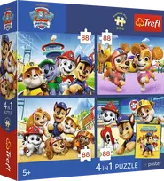 Trefl PAW Patrol 4in1, 352 det.