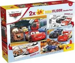 Lisciani Disney Cars MAXIFLOOR, 2 x 24 det.