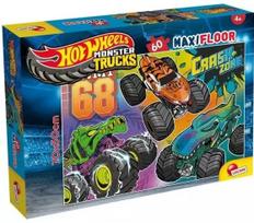 Lisciani Hot Wheels Maxifloor 60, 70 x 50 cm, 60 det.