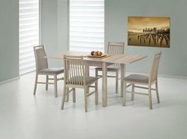 Valgomojo stalas Halmar Gracjan Sonoma Oak, 800-1600x800x760 mm