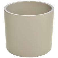 Keraminis vazonas DOMOLETTI, WALEC STRUCTUR Ø 17 cm, rusva spalva "beige"