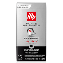 kavos aparatai - Illy Intenso espresso, Nespresso aparatams 10 kaps 57g - 2 nuotrauka