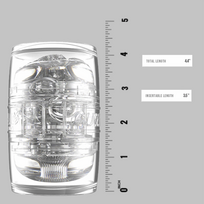 fleshlight autumn falls - Masturbatorius Fleshlight Quickshot Autumn Falls Skaidrus (Transparent) - 4 nuotrauka