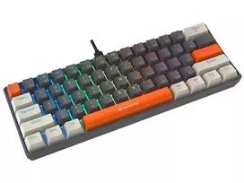 zaidimu klaviatura - Tracer GameZone Claws 61 Laidinė Mechaninė Žaidimų Klaviatūra, Pilka (Grey) - 5 nuotrauka