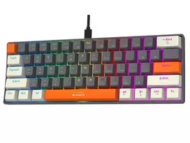 zaidimu klaviatura - Tracer GameZone Claws 61 Laidinė Mechaninė Žaidimų Klaviatūra, Pilka (Grey) - 8 nuotrauka