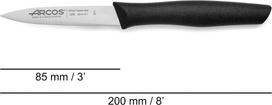 darzoviu peiliai - Virtuvinis peilis Arcos Nova, 200 mm, nerūdijantysis plienas/polipropilenas (pp) - 2 nuotrauka