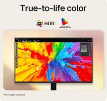 lg 144hz monitorius - LG 27U411B-B 27", IPS, FHD - 2 nuotrauka