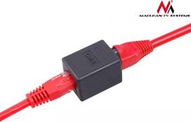 rj45 connector - Maclean Cat. 6 RJ-45 Socket-Socket Connector Barrel - 4 nuotrauka