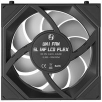 120mm fan - Lian Li UNI FAN SL-INF LCD FLEX Wireless 120mm Black - 2 nuotrauka