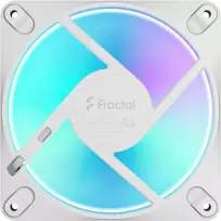 rgb korpuso - Fractal Design Dynamic 3 120 Reverse RGB White 120 mm - 2 nuotrauka