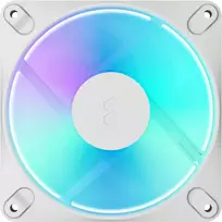 rgb korpuso - Fractal Design Dynamic 3 120 Reverse RGB White 120 mm - 4 nuotrauka