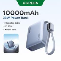 ugreen power bank 10000mah - Ugreen PB584, 10000mAh, 33W, pilkas (grey) - 2 nuotrauka