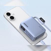 ugreen power bank 10000mah - Ugreen PB584, 10000mAh, 33W, pilkas (grey) - 3 nuotrauka