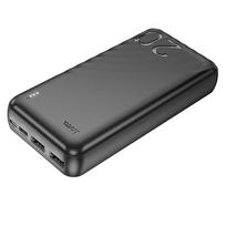 isorine baterija 20000mah - Hoco J123A, 20000mAh, juodas (black) - 3 nuotrauka