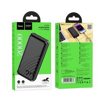 isorine baterija 20000mah - Hoco J123A, 20000mAh, juodas (black) - 7 nuotrauka