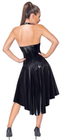 moto apranga - Black Level Vinyl Dress xl Seksuali lateksinė apranga - 3 nuotrauka