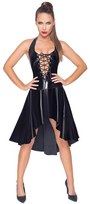 moto apranga - Black Level Vinyl Dress xl Seksuali lateksinė apranga - 4 nuotrauka