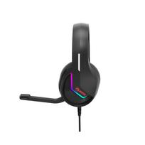 rgb ausines - Marvo H8618 Black (Juodos) - 2 nuotrauka