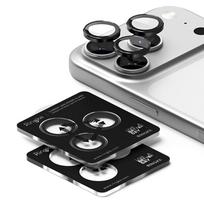 telefono kameros apsauga - Ringke Camera Frame Protector 2-pack for iPhone 17 Pro / 17 Pro Max - Black - 4 nuotrauka