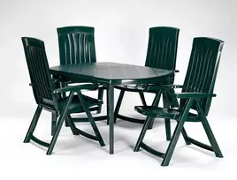 keter stalas - Lauko stalas Keter Elise, žalia sp., 137 cm x 90 cm x 73 cm - 3 nuotrauka