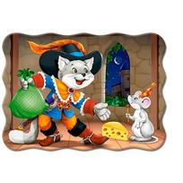 puzzle castorland - Castorland Puzzle Cat In Boots 30pcs - 2 nuotrauka
