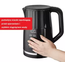 juodas virdulys - Maestro MR-039 - 9 nuotrauka