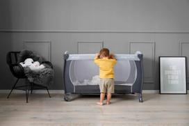 maniezas lovyte - HAUCK Sleep N Play Go Plus stone 600740 - 3 nuotrauka