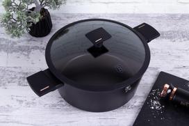 puodas 28 cm - Berlinger Haus Monaco BH-8262, juodas (Black), ø28 cm, 6.1 l - 3 nuotrauka