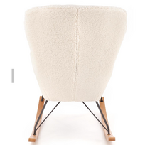 kreslas - Supamasis krėslas Halmar Liberto 2, kreminis/juodas (Cream/Black) - 3 nuotrauka
