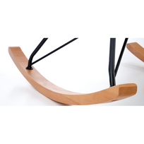 kreslas - Supamasis krėslas Halmar Liberto 2, kreminis/juodas (Cream/Black) - 4 nuotrauka
