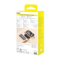 power bank 10000 mah - Baseus Free2Pull, 10000mAh, 30W, juodas (black) - 3 nuotrauka