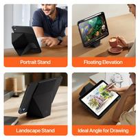 ipad 11 2025 deklas - Dėklas Dux Ducis Vers Apple iPad 10.9 2022/iPad 11 2025 juodas - 6 nuotrauka