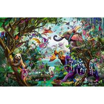 delione 4000 - Ravensburger Tropical Dragons, 4000 det. - 2 nuotrauka