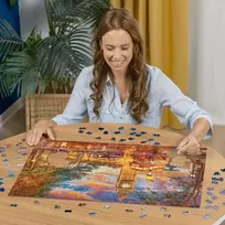 ravensburger puzzle 1000 - Ravensburger Sunset At Parliament Square 12000184, 1000 det. - 3 nuotrauka