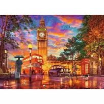 ravensburger puzzle 1000 - Ravensburger Sunset At Parliament Square 12000184, 1000 det. - 5 nuotrauka