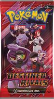 pokemon kortos - Pokemon TCG: Scarlet & Violet: Destined Rivals Booster kortų papildymas, 10 kortų, EN - 5 nuotrauka