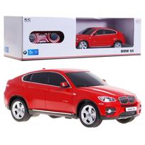 bmw modeliukai - RASTAR R/C automobilis BMW X6 Raudonas (Red) 1:24 - 2 nuotrauka