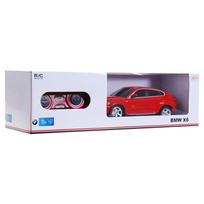 bmw modeliukai - RASTAR R/C automobilis BMW X6 Raudonas (Red) 1:24 - 3 nuotrauka