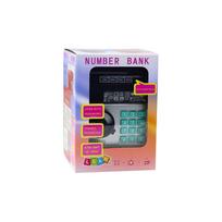 seifas su kodu - Lean Toys Bankomatas seifas taupyklė Juodas (Black) - 2 nuotrauka