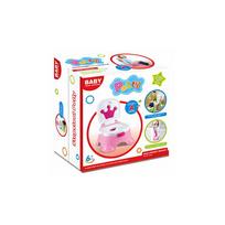 muzikinis naktipuodis - Lean Toys Interaktyvus naktipuodis su mėlyna karūna, žalias (Green) 5in1 - 2 nuotrauka