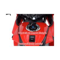 elektrinis motociklas vaikams - Vaikiškas elektrinis motociklas Super-Toys, 6288A - 14 nuotrauka