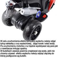 elektrinis motociklas vaikams - Vaikiškas elektrinis motociklas Super-Toys, 6288A - 15 nuotrauka