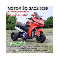 elektrinis motociklas vaikams - Vaikiškas elektrinis motociklas Super-Toys, 6288A - 22 nuotrauka