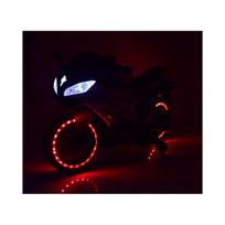 elektrinis motociklas vaikams - Vaikiškas elektrinis motociklas Super-Toys - 3 nuotrauka