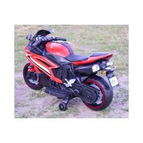 elektrinis motociklas vaikams - Vaikiškas elektrinis motociklas Super-Toys - 10 nuotrauka